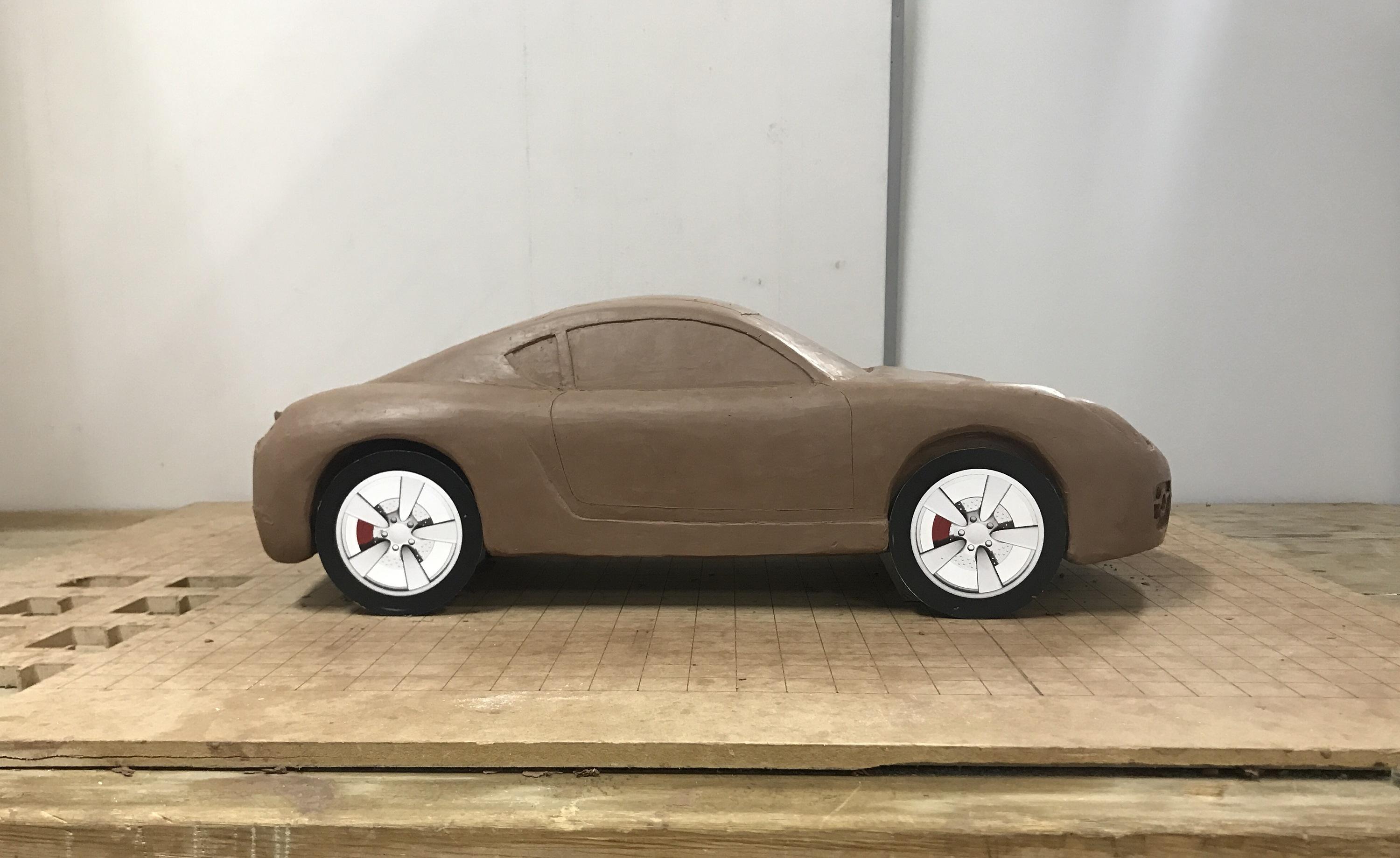 汽车油泥模型制作概念